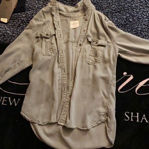 American Eagle cardigan. Green. Size small